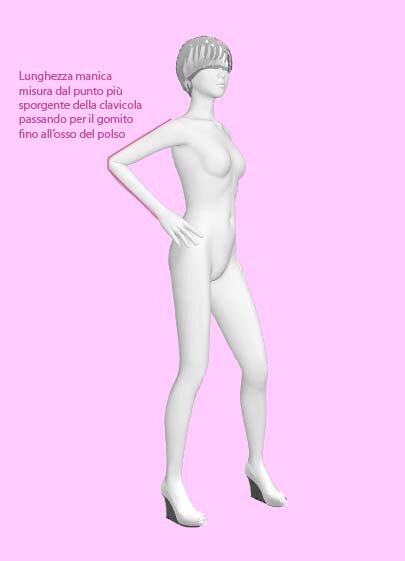 come prendere le misure manica